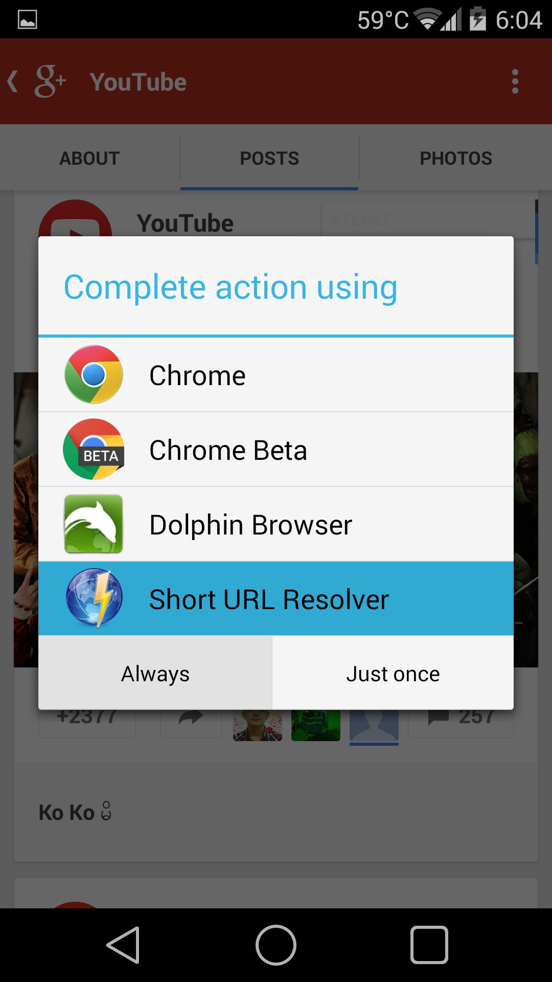 Android Short Url Resolver