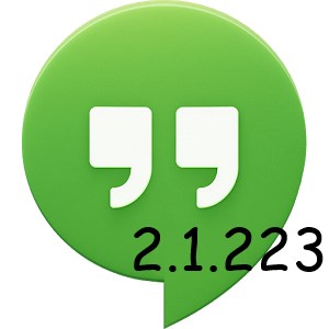 Hangouts App 2.1.223 Update