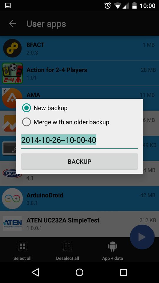 Backup Plus Android Apps