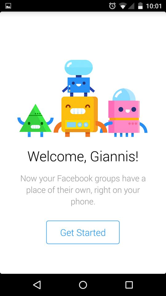 Facebook Groups App