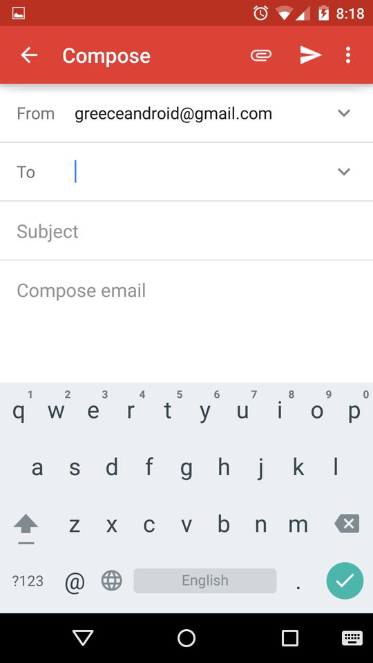 Gmail Android app Material Design apk
