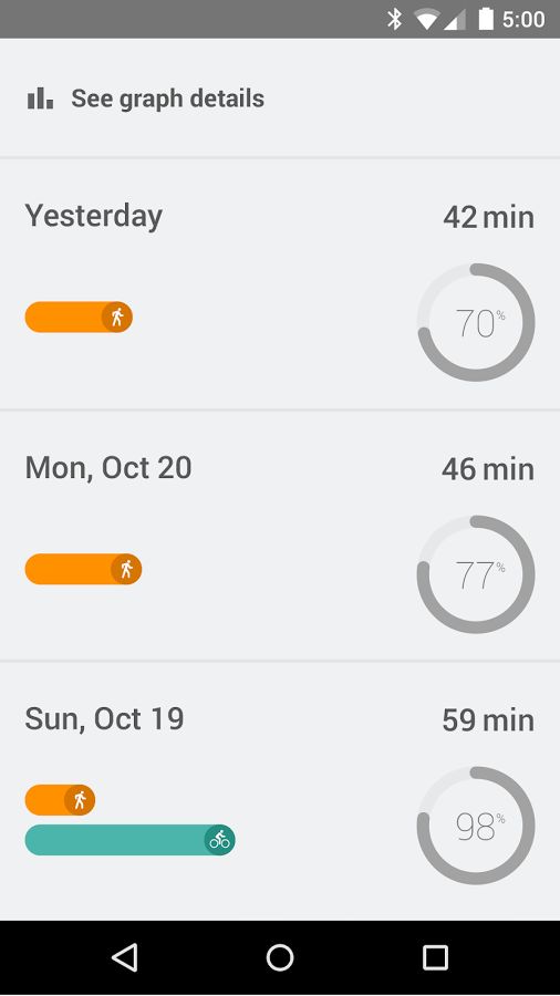 Google Fit Android app