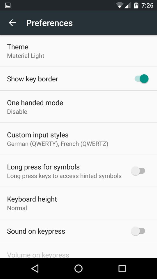 Google Keyboard Android apk