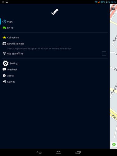 Nokia Here Maps Beta