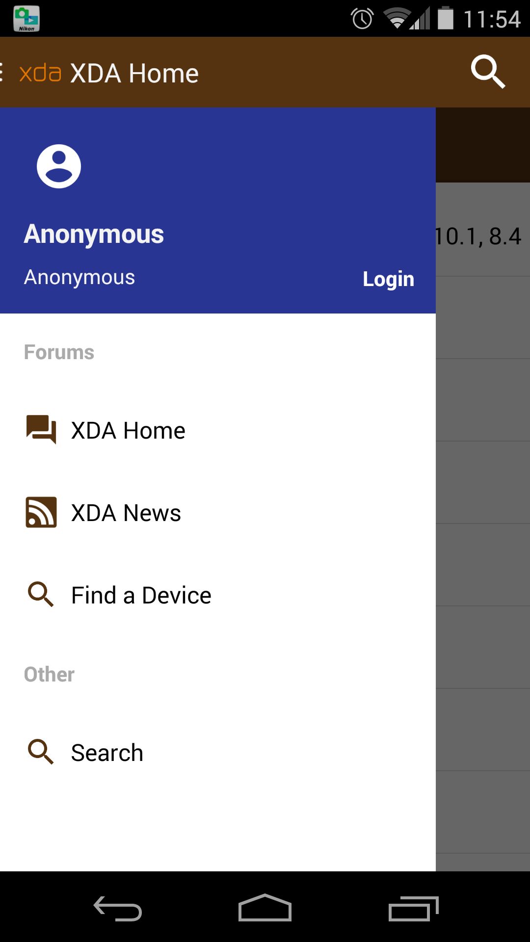 XDA One Android App