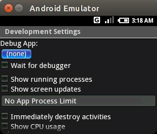Android 0.5 Emulator