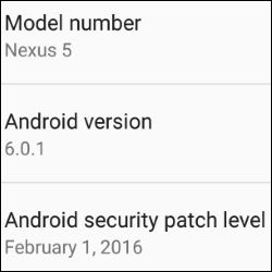 Android 6.0.1 February update