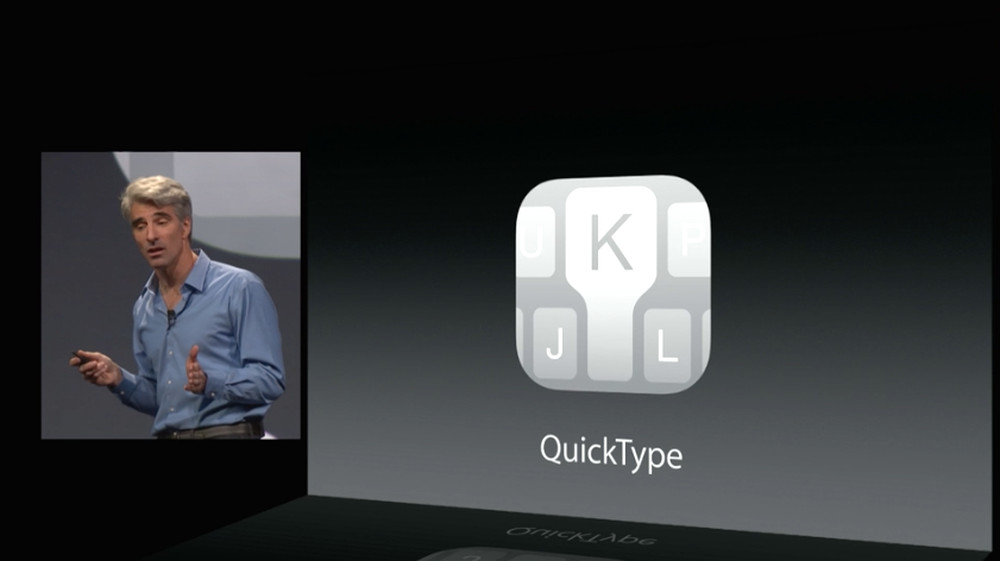 iOS 8 Apple QuickType