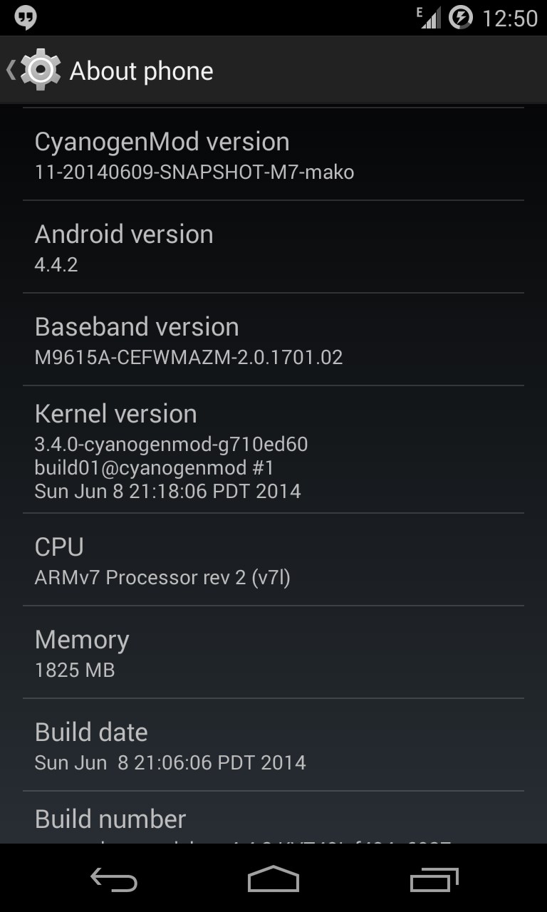 CyanogenMod 11 M7