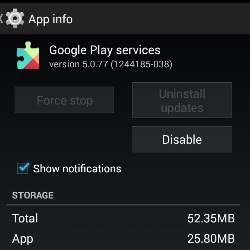 Google Play Services 5.0