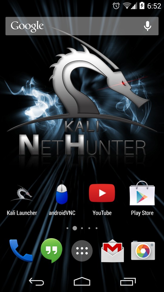 Kali Nethunter Nexus 5 installation