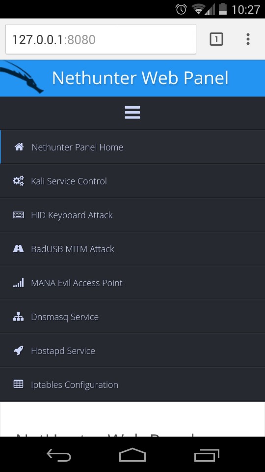 kali nethunter apk for android kali nethunter apk for android
