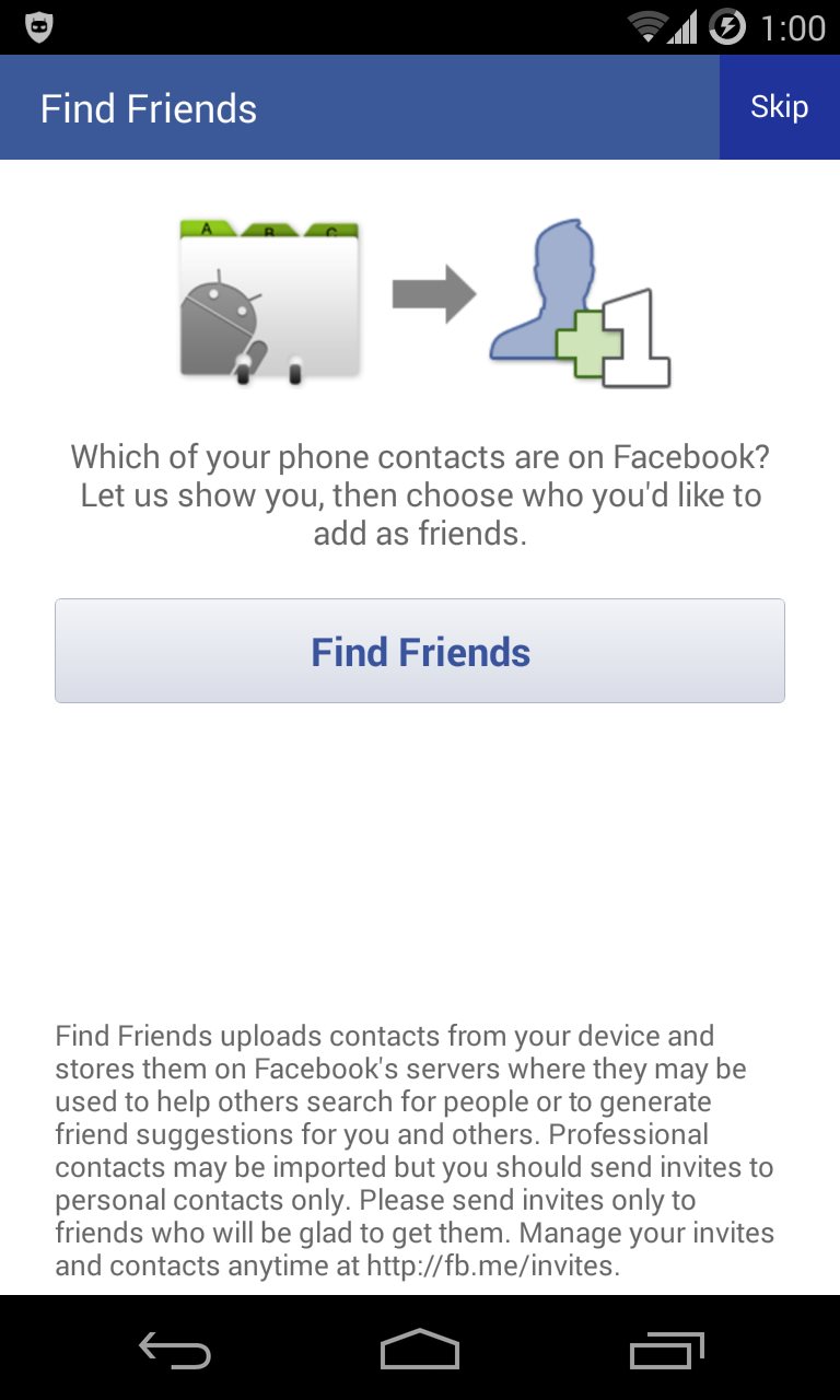 Facebook App Privacy