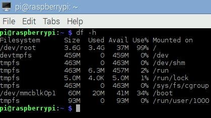Raspberry Pi 3 Raspbian Expand Filesystem