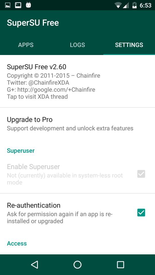 Root Android 6.0 SuperSu