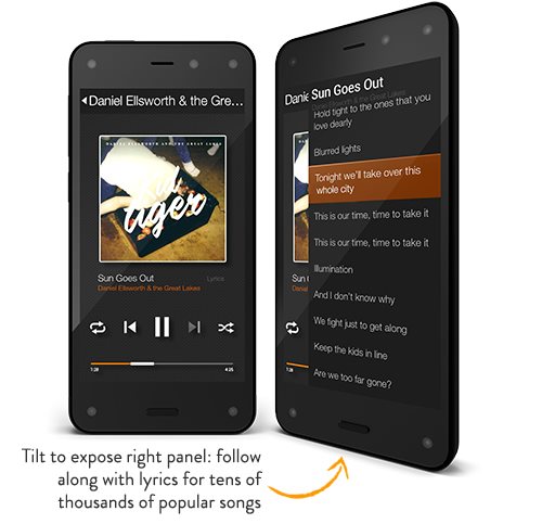 Amazon Fire Phone Dynamic Perspective