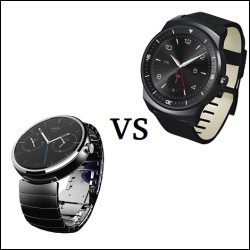 G Watch R vs Moto 360