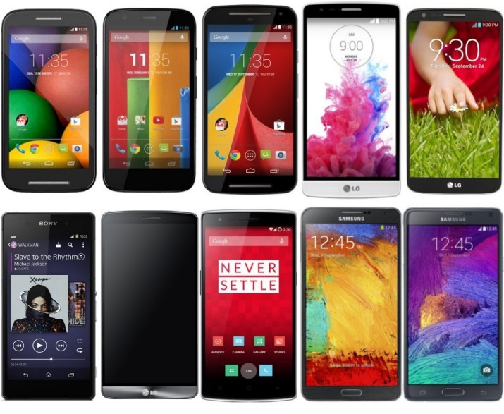 Best 2015 Android Smartphones
