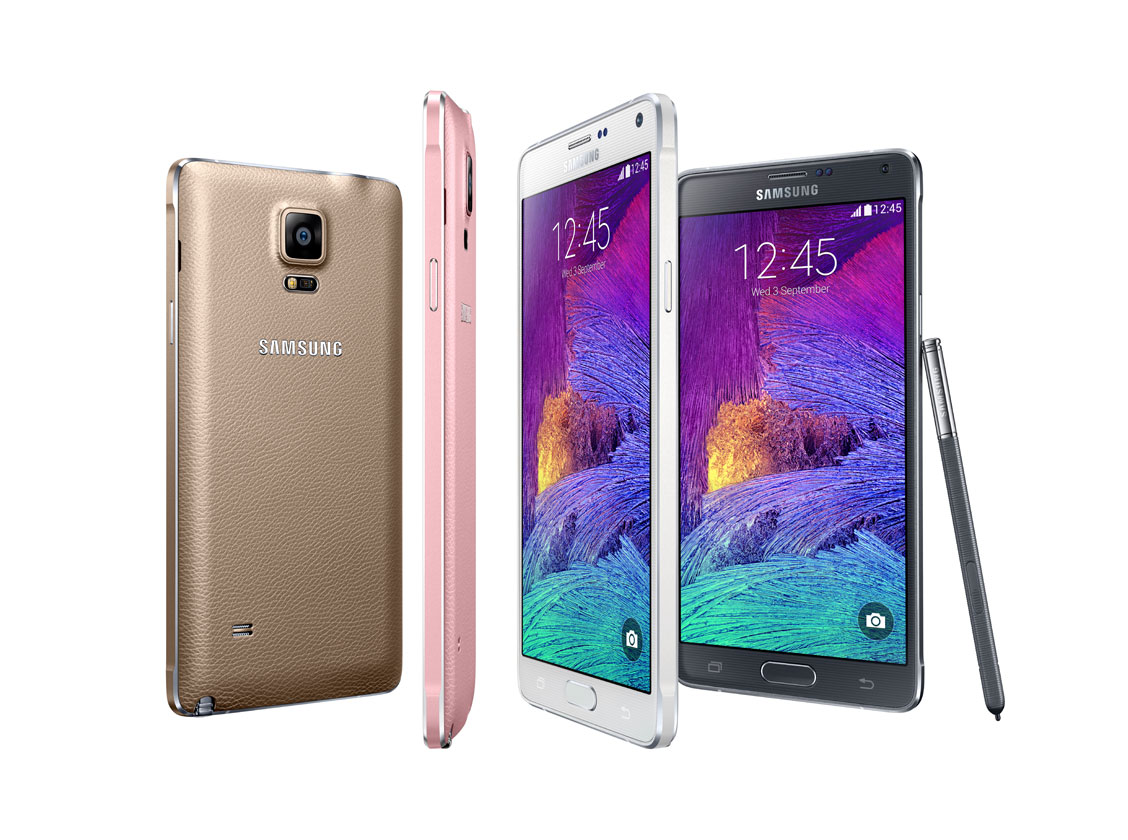 Samsung Galaxy Note 4 design