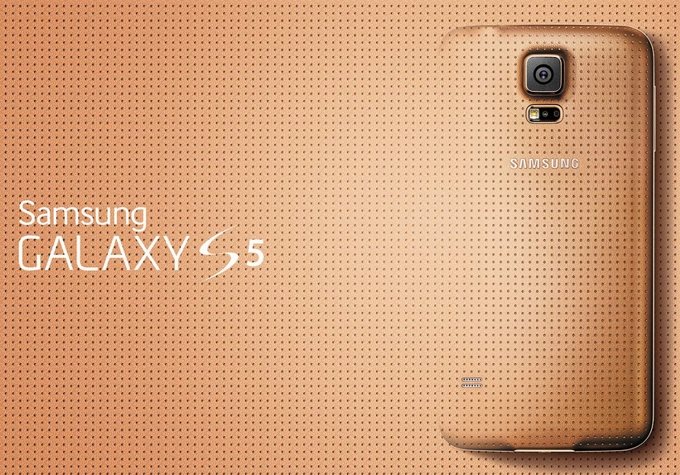 Samsung Galaxy S5 Gold