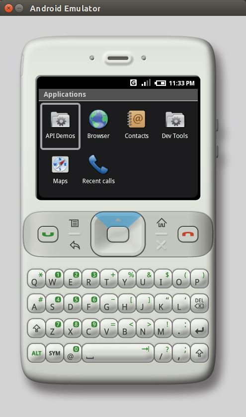 Android 0.5 Emulator