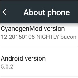 CyanongenMod CM12 Nightlies