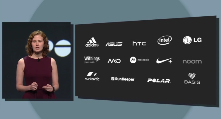 Google I/O Google Fit Brands