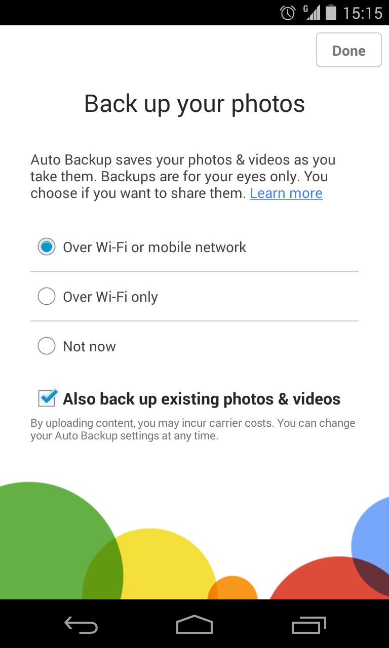 G+ App Privacy