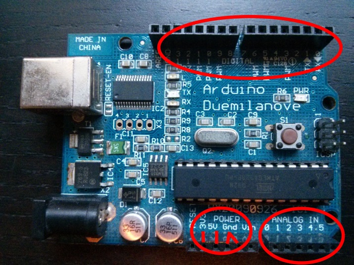 Arduino Pins