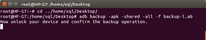 adb backup