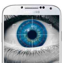 Samsung Galaxy S5 eye scanning
